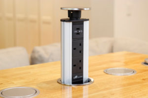Pop Up Sockets For Kitchen Worktops & Island