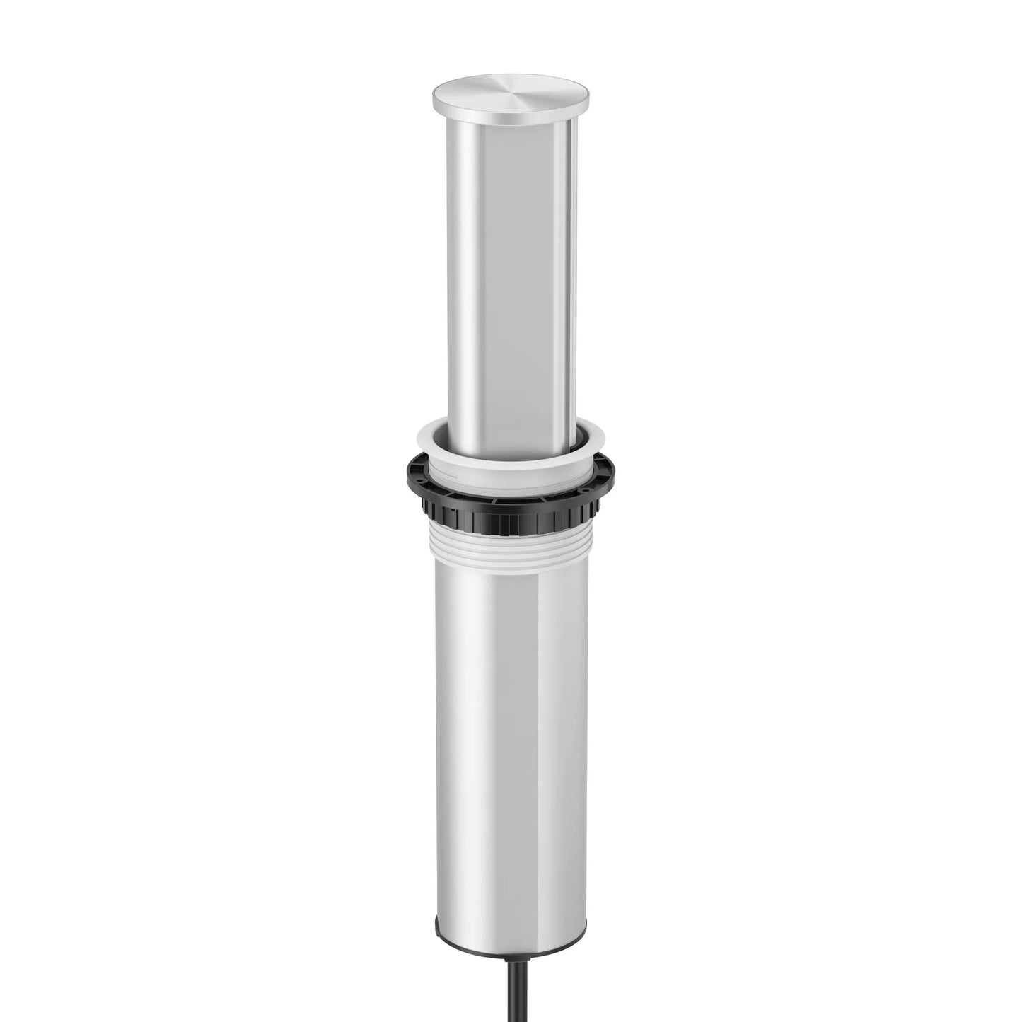 V16S: Silver Pop Up Socket with Light & 65w USB-C