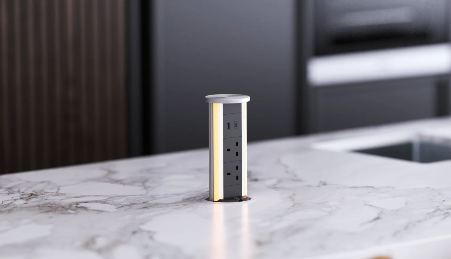 Integrated LED lighting