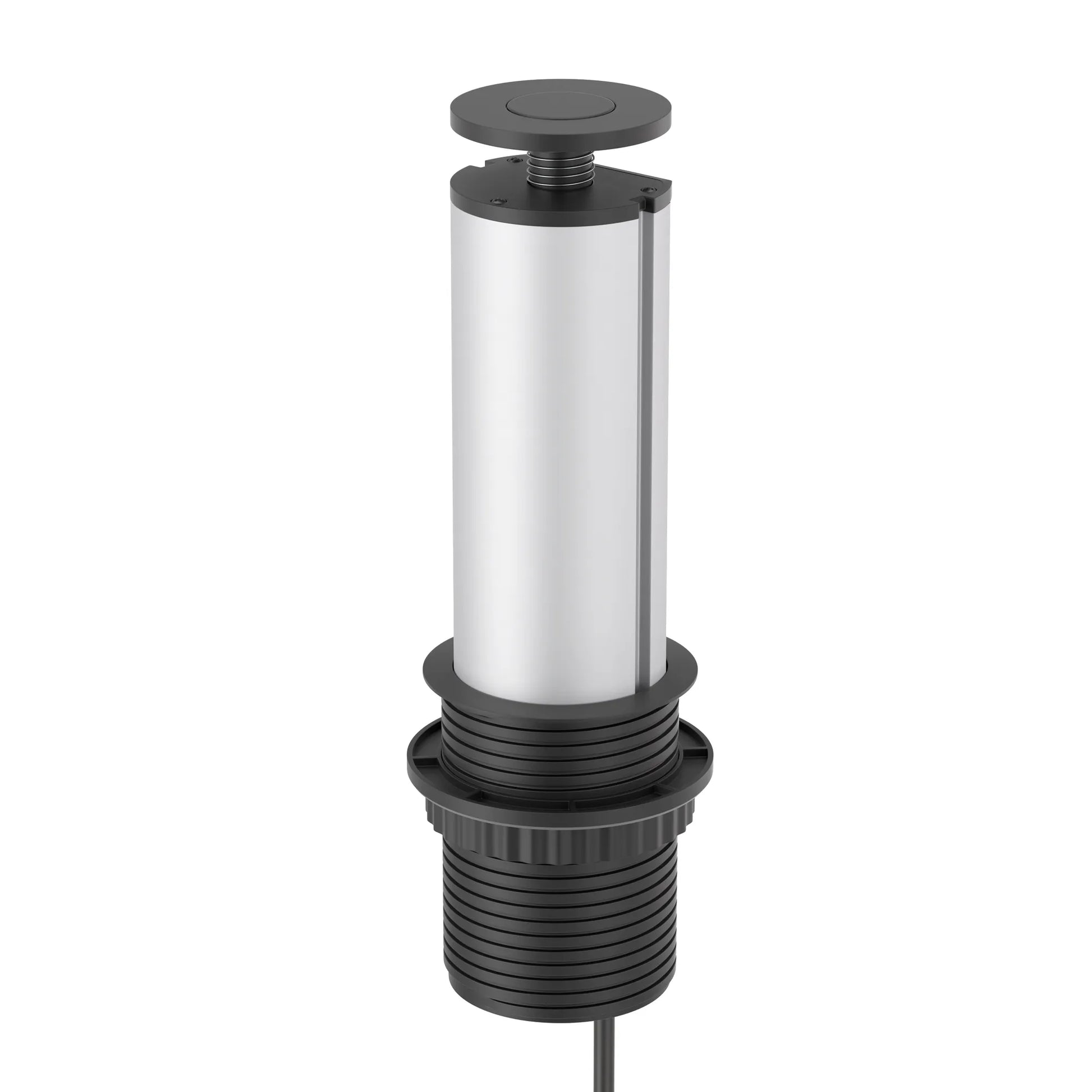 V1BC: Pop Up Power Socket Black