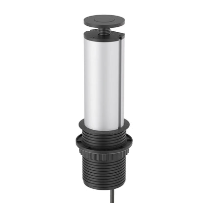 V1BC: Pop Up Power Socket Black