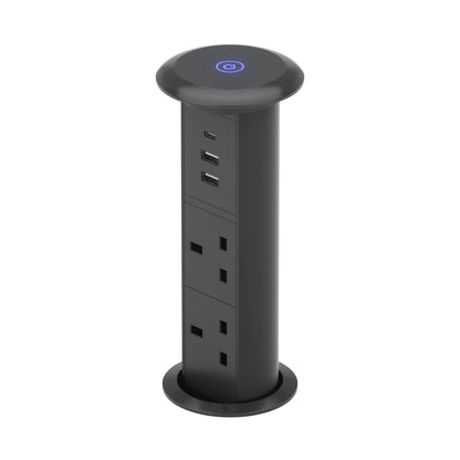 V3L: Motorised Pop Up Power Socket