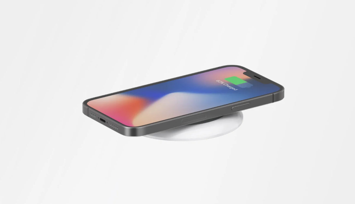 Qi wireless charging lid