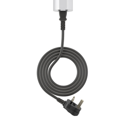 V3LW: White Motorised Pop Up Power Socket