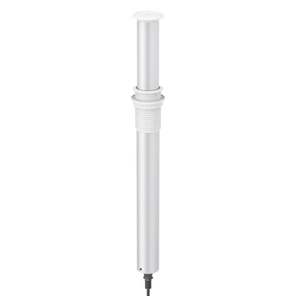 V3LW: White Motorised Pop Up Power Socket