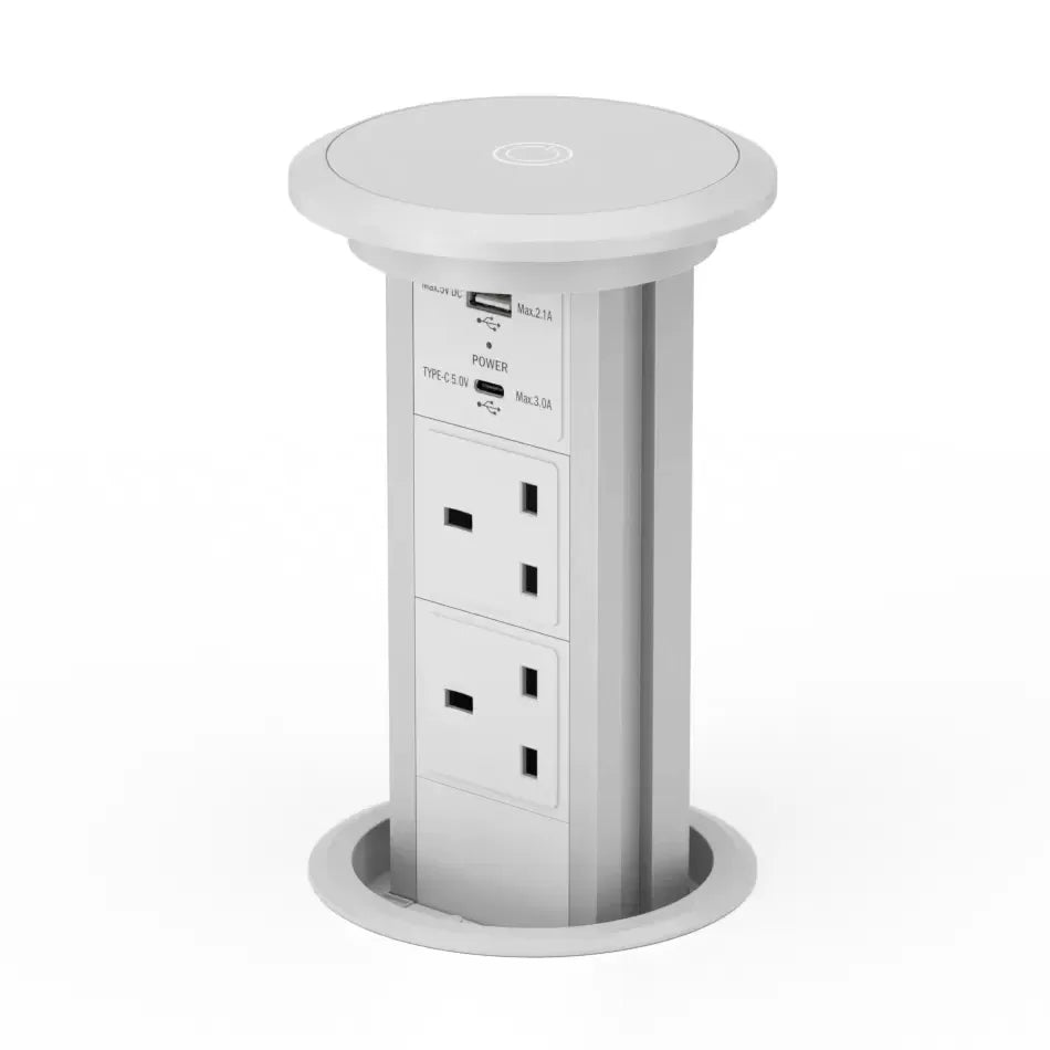 V3CW Motorised Pop Up Socket: The Ultimate Kitchen Socket - Modern ...