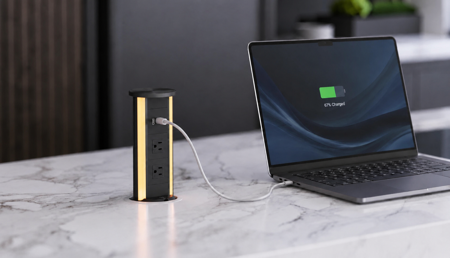 65W USB-C charging